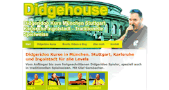 Desktop Screenshot of didgehouse.com