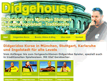 Tablet Screenshot of didgehouse.com